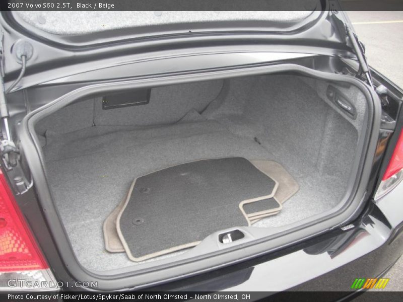 Black / Beige 2007 Volvo S60 2.5T
