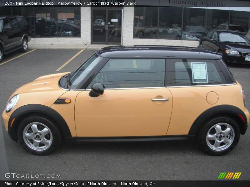 Mellow Yellow / Carbon Black/Carbon Black 2007 Mini Cooper Hardtop