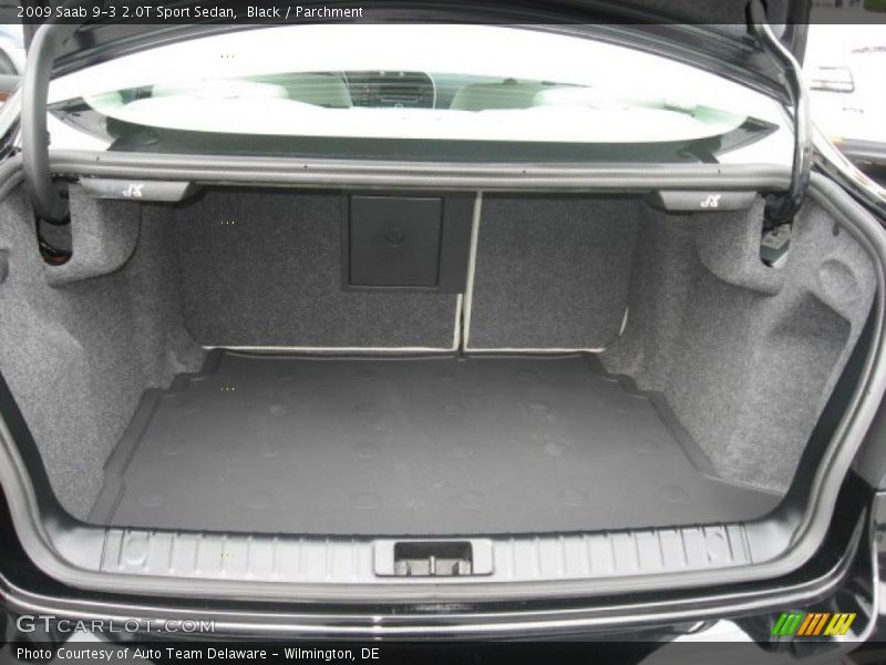 Black / Parchment 2009 Saab 9-3 2.0T Sport Sedan