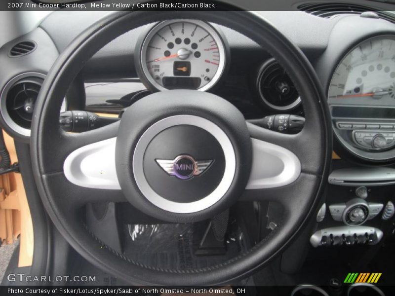 Mellow Yellow / Carbon Black/Carbon Black 2007 Mini Cooper Hardtop
