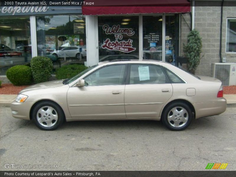 Desert Sand Mica / Taupe 2003 Toyota Avalon XLS