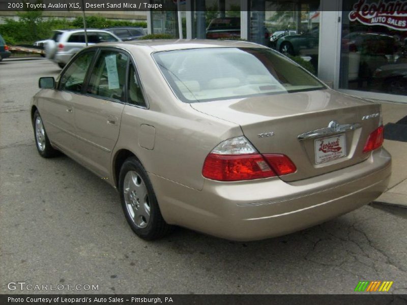 Desert Sand Mica / Taupe 2003 Toyota Avalon XLS