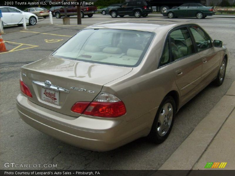 Desert Sand Mica / Taupe 2003 Toyota Avalon XLS