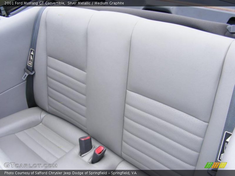 Silver Metallic / Medium Graphite 2001 Ford Mustang GT Convertible