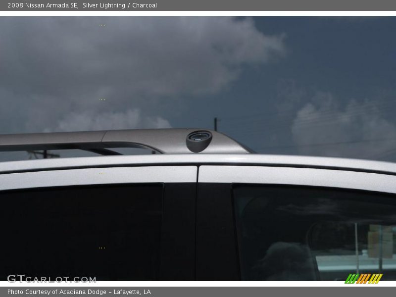 Silver Lightning / Charcoal 2008 Nissan Armada SE
