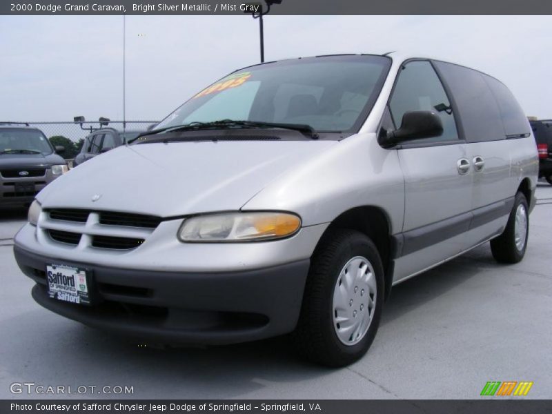 Bright Silver Metallic / Mist Gray 2000 Dodge Grand Caravan