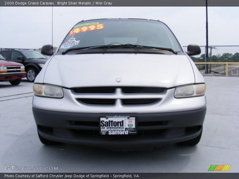 Bright Silver Metallic / Mist Gray 2000 Dodge Grand Caravan