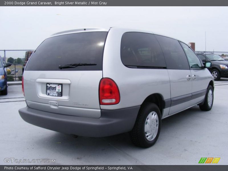 Bright Silver Metallic / Mist Gray 2000 Dodge Grand Caravan