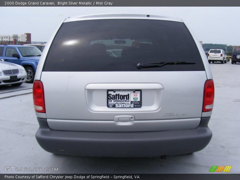 Bright Silver Metallic / Mist Gray 2000 Dodge Grand Caravan