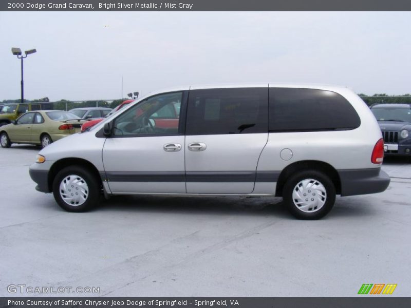 Bright Silver Metallic / Mist Gray 2000 Dodge Grand Caravan