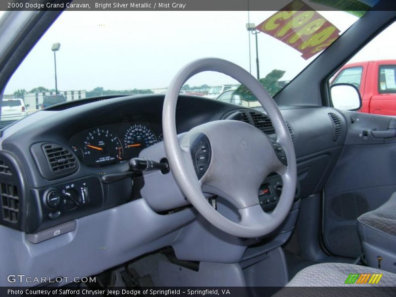 Bright Silver Metallic / Mist Gray 2000 Dodge Grand Caravan