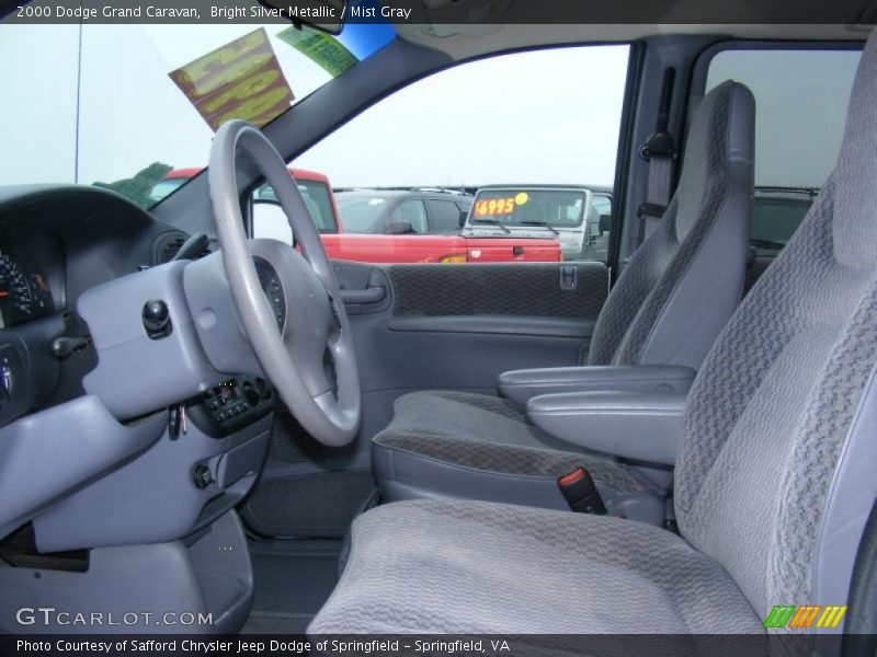 Bright Silver Metallic / Mist Gray 2000 Dodge Grand Caravan