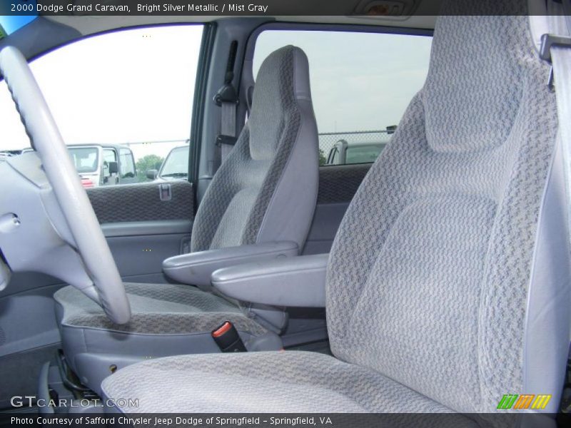 Bright Silver Metallic / Mist Gray 2000 Dodge Grand Caravan