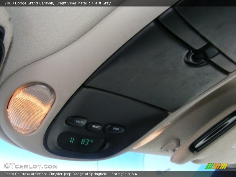 Bright Silver Metallic / Mist Gray 2000 Dodge Grand Caravan