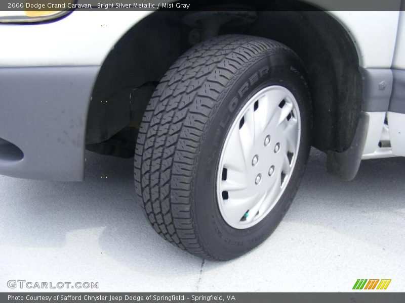 Bright Silver Metallic / Mist Gray 2000 Dodge Grand Caravan