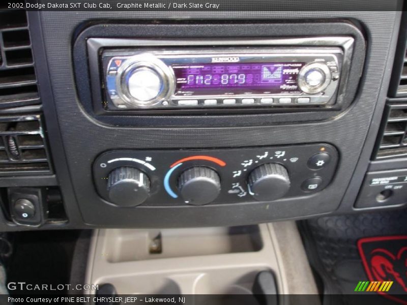 Graphite Metallic / Dark Slate Gray 2002 Dodge Dakota SXT Club Cab