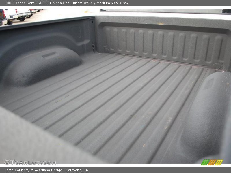 Bright White / Medium Slate Gray 2006 Dodge Ram 2500 SLT Mega Cab