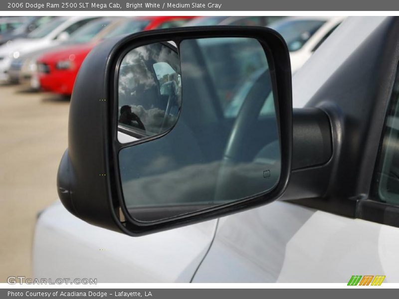 Bright White / Medium Slate Gray 2006 Dodge Ram 2500 SLT Mega Cab