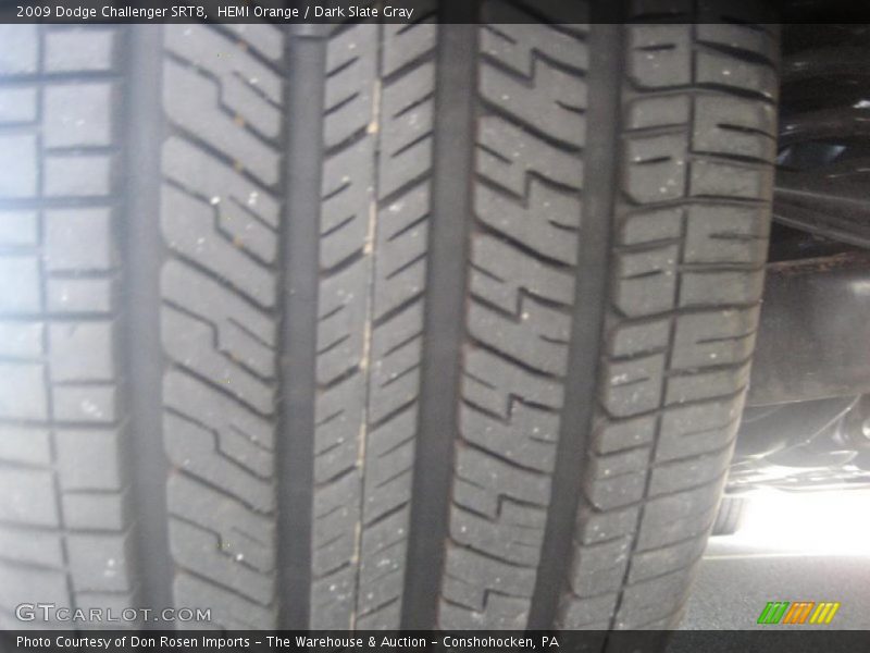 HEMI Orange / Dark Slate Gray 2009 Dodge Challenger SRT8