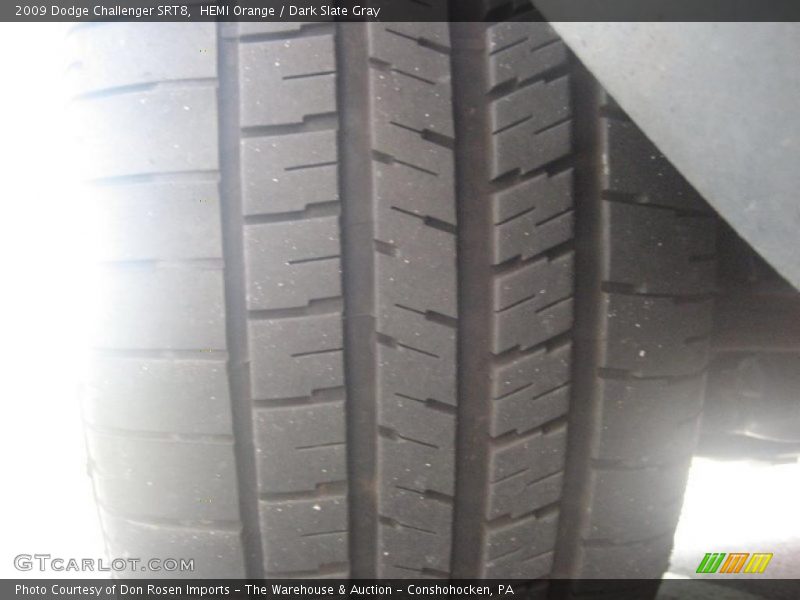HEMI Orange / Dark Slate Gray 2009 Dodge Challenger SRT8
