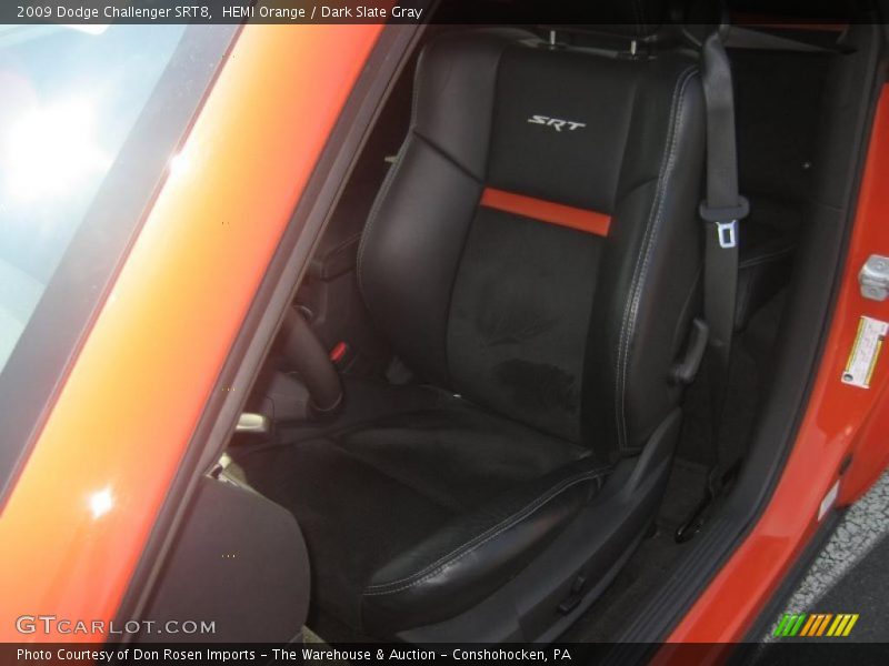 HEMI Orange / Dark Slate Gray 2009 Dodge Challenger SRT8