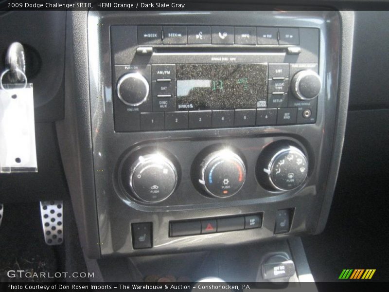 HEMI Orange / Dark Slate Gray 2009 Dodge Challenger SRT8