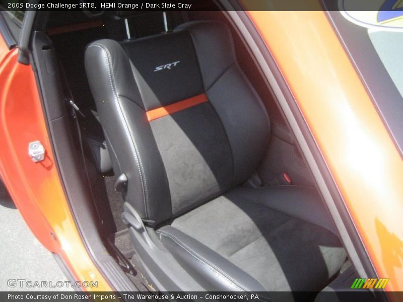 HEMI Orange / Dark Slate Gray 2009 Dodge Challenger SRT8