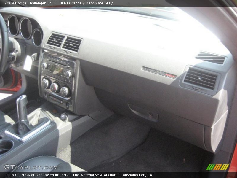 HEMI Orange / Dark Slate Gray 2009 Dodge Challenger SRT8