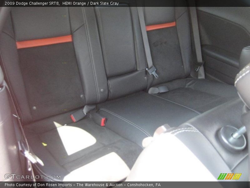 HEMI Orange / Dark Slate Gray 2009 Dodge Challenger SRT8