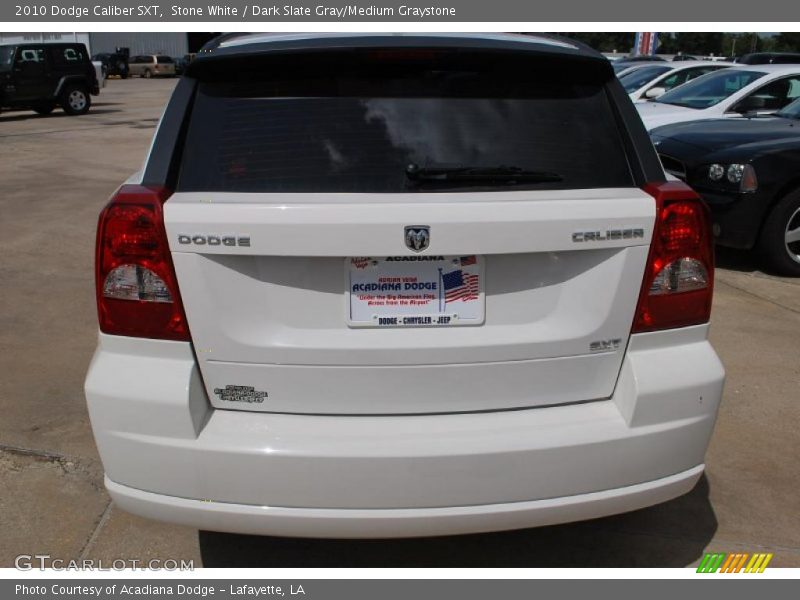 Stone White / Dark Slate Gray/Medium Graystone 2010 Dodge Caliber SXT
