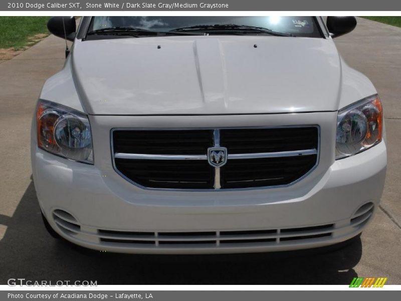 Stone White / Dark Slate Gray/Medium Graystone 2010 Dodge Caliber SXT