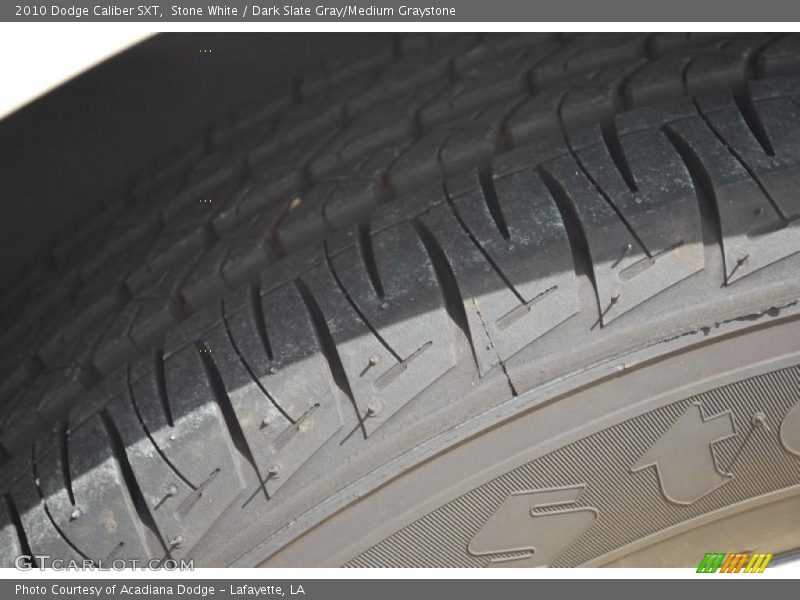 Stone White / Dark Slate Gray/Medium Graystone 2010 Dodge Caliber SXT