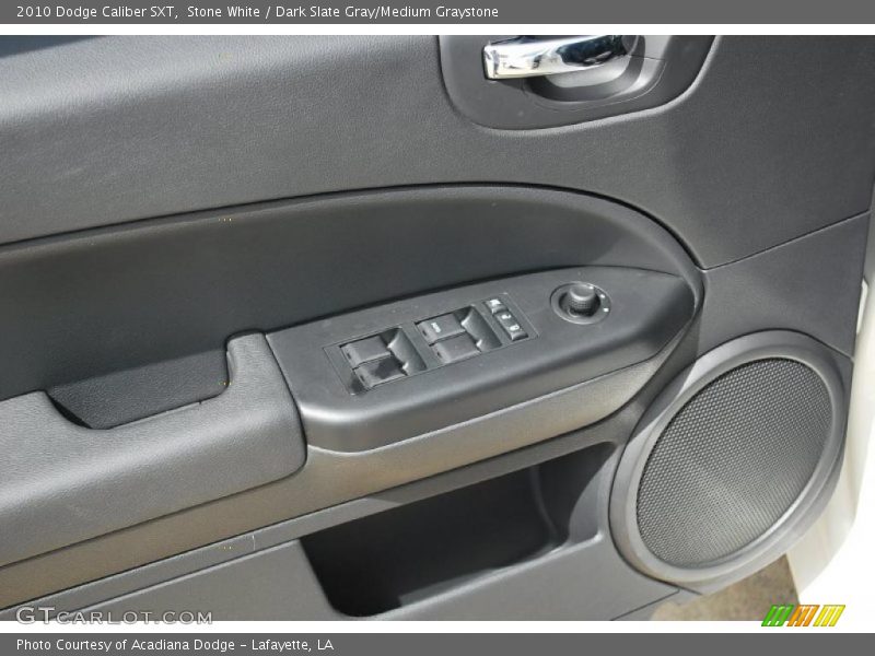 Stone White / Dark Slate Gray/Medium Graystone 2010 Dodge Caliber SXT