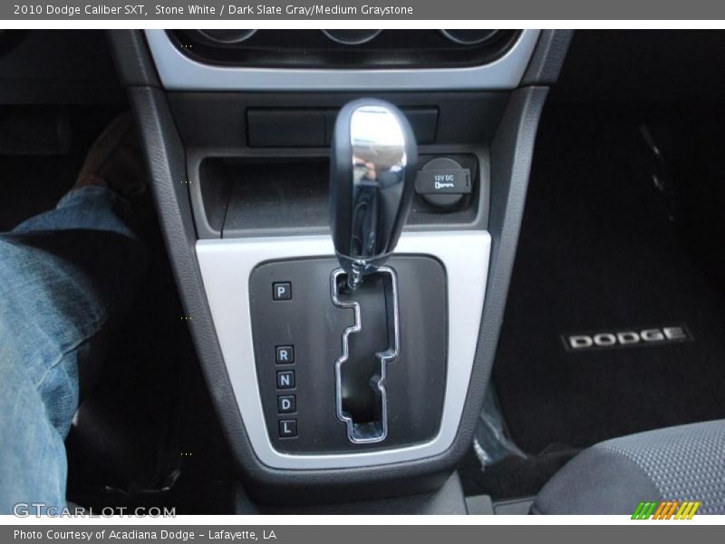 Stone White / Dark Slate Gray/Medium Graystone 2010 Dodge Caliber SXT