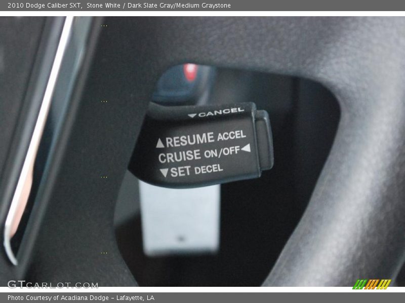 Stone White / Dark Slate Gray/Medium Graystone 2010 Dodge Caliber SXT