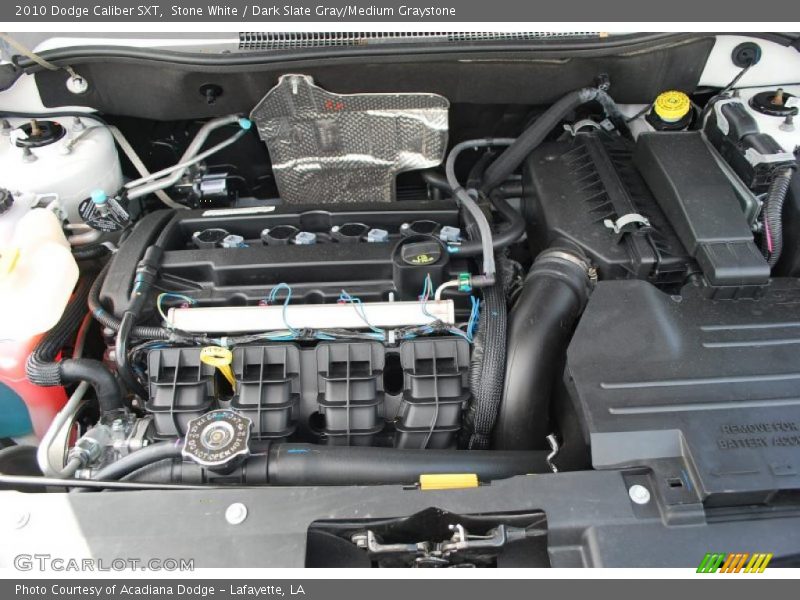 Stone White / Dark Slate Gray/Medium Graystone 2010 Dodge Caliber SXT