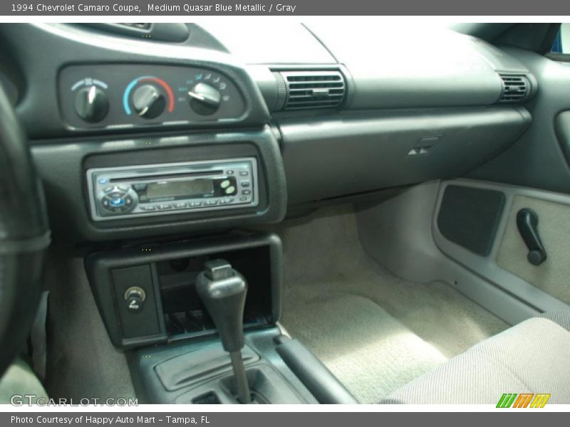 Medium Quasar Blue Metallic / Gray 1994 Chevrolet Camaro Coupe