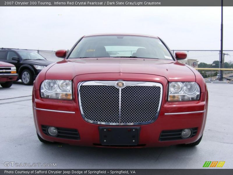 Inferno Red Crystal Pearlcoat / Dark Slate Gray/Light Graystone 2007 Chrysler 300 Touring