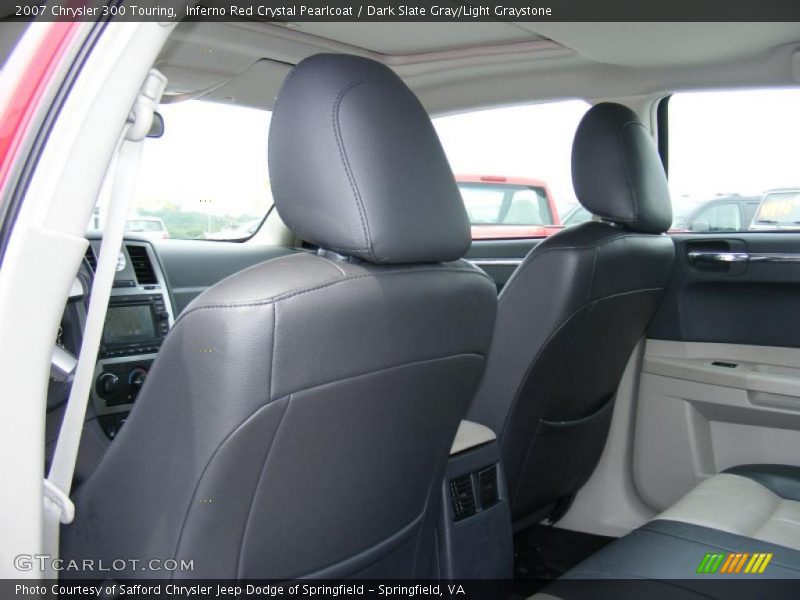 Inferno Red Crystal Pearlcoat / Dark Slate Gray/Light Graystone 2007 Chrysler 300 Touring
