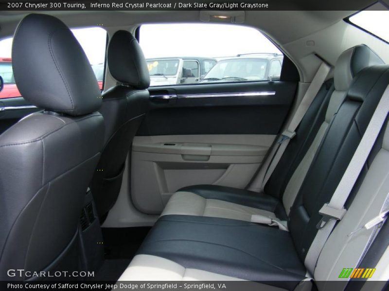 Inferno Red Crystal Pearlcoat / Dark Slate Gray/Light Graystone 2007 Chrysler 300 Touring