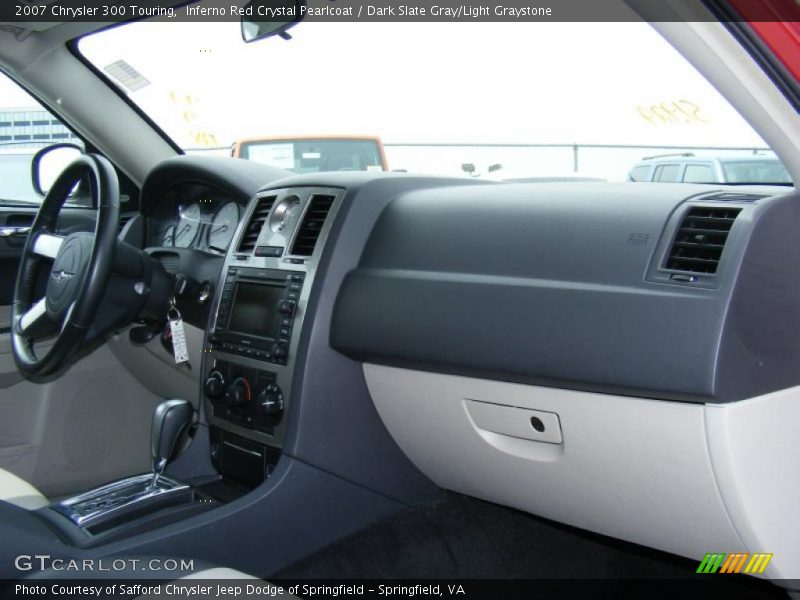 Inferno Red Crystal Pearlcoat / Dark Slate Gray/Light Graystone 2007 Chrysler 300 Touring