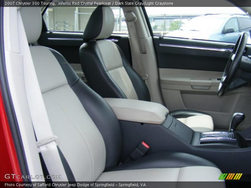Inferno Red Crystal Pearlcoat / Dark Slate Gray/Light Graystone 2007 Chrysler 300 Touring