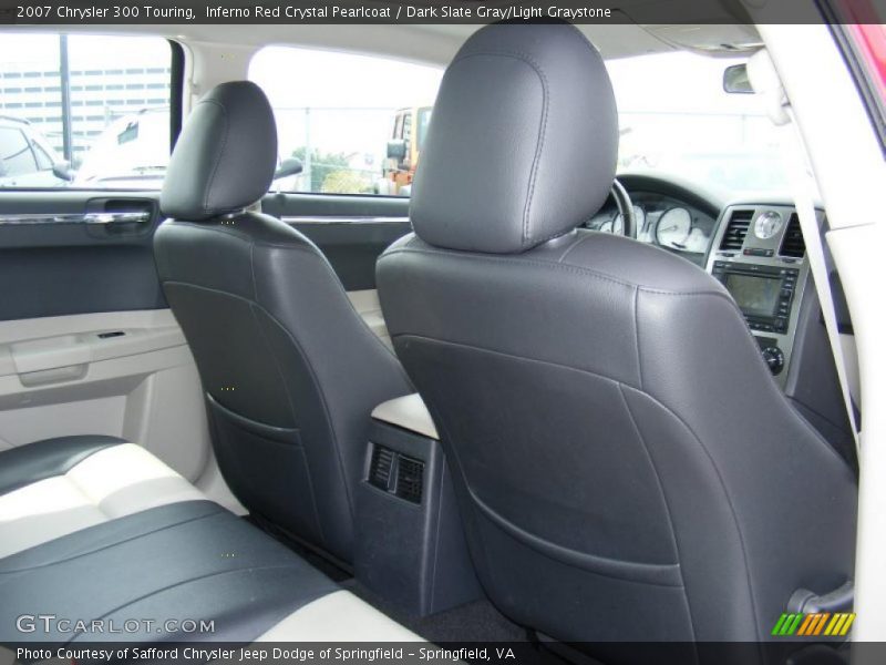 Inferno Red Crystal Pearlcoat / Dark Slate Gray/Light Graystone 2007 Chrysler 300 Touring