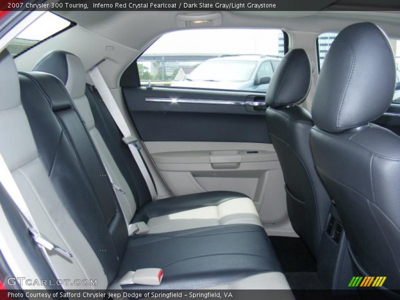 Inferno Red Crystal Pearlcoat / Dark Slate Gray/Light Graystone 2007 Chrysler 300 Touring