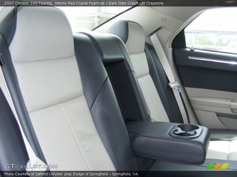 Inferno Red Crystal Pearlcoat / Dark Slate Gray/Light Graystone 2007 Chrysler 300 Touring