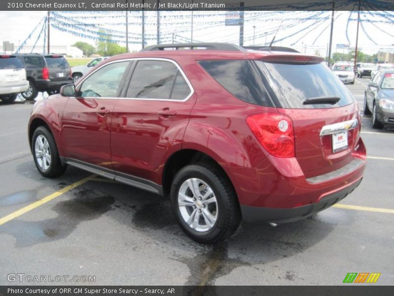 Cardinal Red Metallic / Jet Black/Light Titanium 2010 Chevrolet Equinox LT