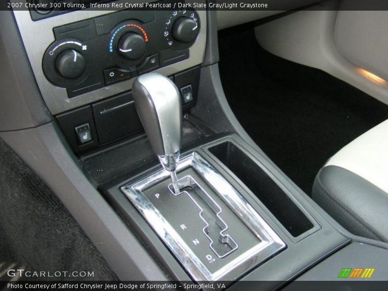 Inferno Red Crystal Pearlcoat / Dark Slate Gray/Light Graystone 2007 Chrysler 300 Touring