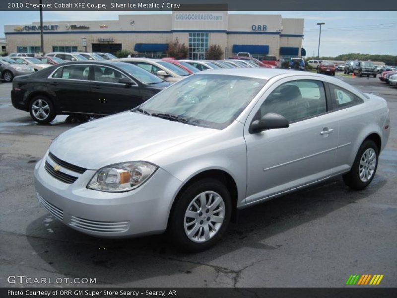 Silver Ice Metallic / Gray 2010 Chevrolet Cobalt XFE Coupe