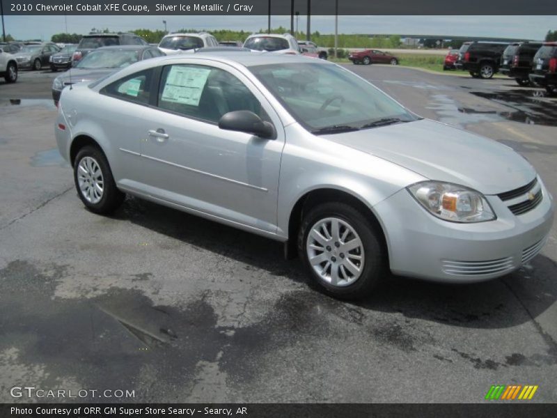 Silver Ice Metallic / Gray 2010 Chevrolet Cobalt XFE Coupe