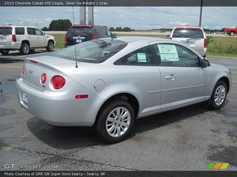 Silver Ice Metallic / Gray 2010 Chevrolet Cobalt XFE Coupe